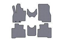 Mitsubishi Grandis 2003–2011 Gumijas paklājiņi Carsuit (2 rindas, pelēki) foto 1