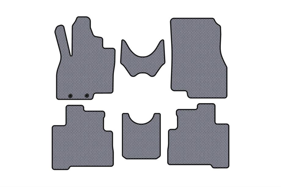 Mitsubishi Grandis 2003–2011 Gumijas paklājiņi Carsuit (2 rindas, pelēki) Image