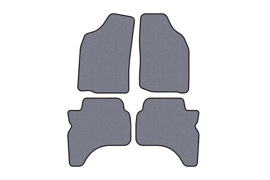 Mitsubishi L200 1996–2006 Gumijas salona paklājiņi Carsuit (Pelēki) Image
