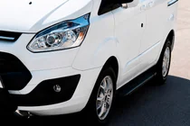 Ford Custom 2013–2022 Sānu pakāpieni Allmond Black (2 gab., alumīnijs) foto 1