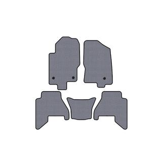 Gumijas salona paklājiņi Carsuit V2 (2 rindas, pelēki, 2010-2014) Nissan Pathfinder R51 2005–2014 foto 1