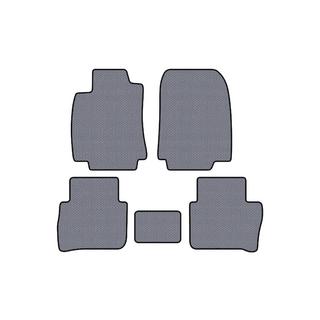 Carsuit gumijas salona paklājiņi (HB, pelēki) Nissan Tiida 2011–2014 foto 1