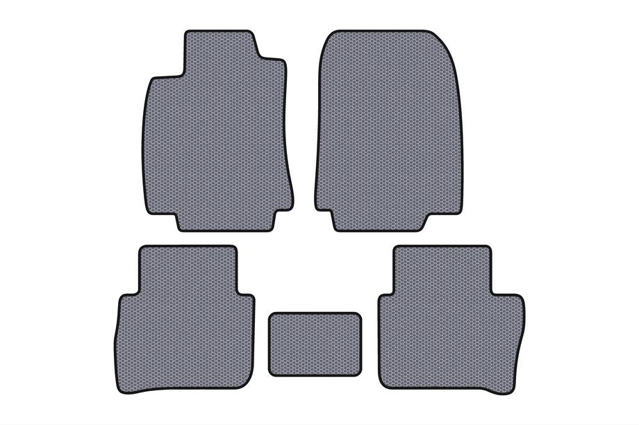 Nissan Tiida 2011–2014 Carsuit gumijas salona paklājiņi (HB, pelēki) Image