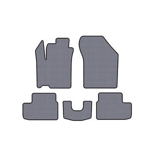 Carsuit gumijas salona paklājiņi (HB, pelēki) Opel Agila 2007–2015 foto 1