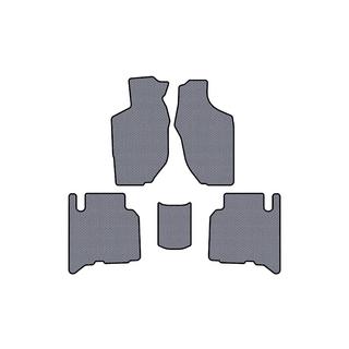 Gumijas salona paklājiņi Carsuit (5 durvju, pelēki) Opel Frontera 1998–2003 foto 1