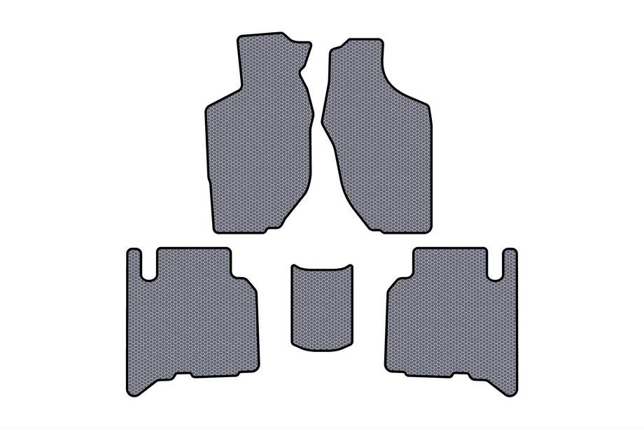 Opel Frontera 1998–2003 Gumijas salona paklājiņi Carsuit (5 durvju, pelēki) Image