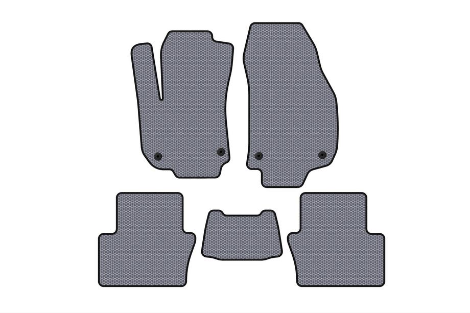 Opel Zafira B 2005–2011 Gumijas paklājiņi Carsuit (2 rindas, pelēki) Image