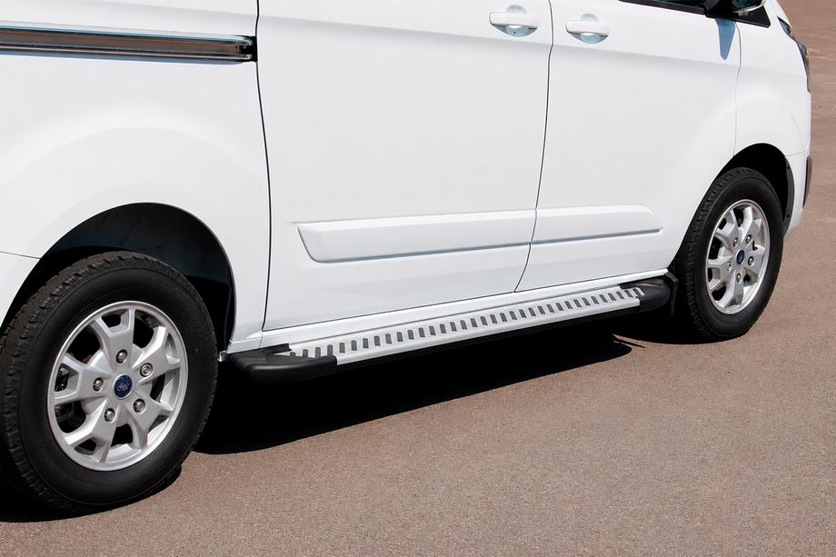 Ford Custom 2013–2022 Sānu sliekšņi Line (2 gab., alumīnijs) Image