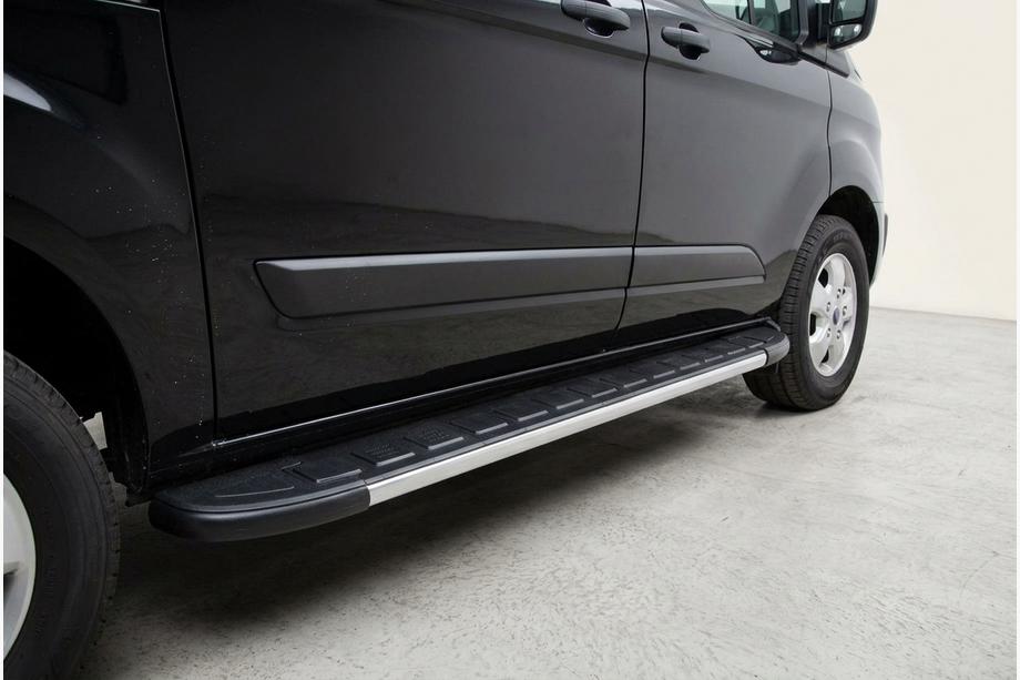 Ford Custom 2013–2022 Sānu sliekšņi Duru (2 gab., alumīnijs) Īsā riteņu bāze Image
