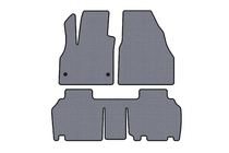 Renault Kangoo 2008–2020 Gumijas paklājiņi Carsuit (2 rindas, 5 durvju/7 vietīgs, pelēks) foto 1