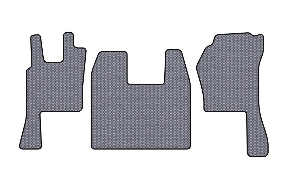 Scania P sērija 2004–2017 Gumijas salona paklājiņi Carsuit (Pelēki) Image