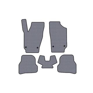 Gumijas salona paklājiņi Carsuit (2010-2012, HB, 5 durvju, pelēki) Seat Ibiza 2010–2017 foto 1