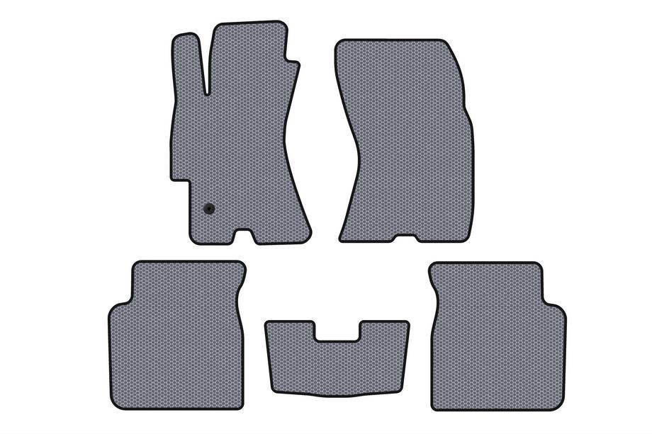 Subaru Outback 2005–2009 Gumijas salona paklājiņi Carsuit (Pelēki) Image