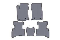 Toyota 4Runner 2009–2024 Carsuit gumijas salona paklājiņi (2 rindas, 2014-2024, 7-vietīgs, pelēks) foto 1