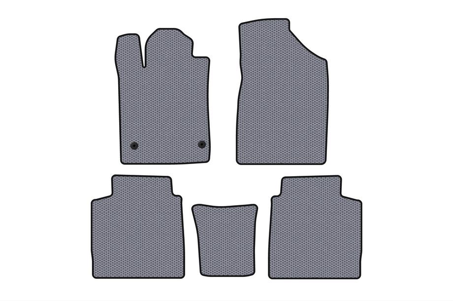 Toyota Avalon 2006–2012 Gumijas salona paklājiņi Carsuit (Pelēki) Image