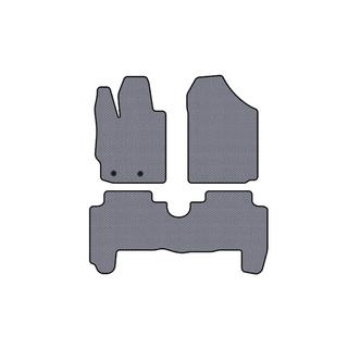 Gumijas salona paklājiņi Carsuit (HB, 5 durvju, pelēki) Toyota Yaris 2006–2011 foto 1