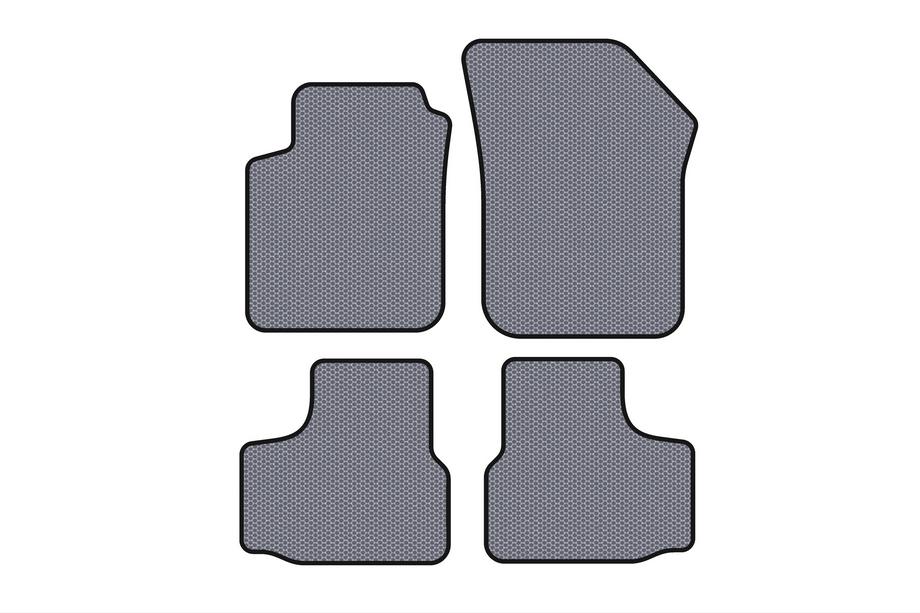 Volkswagen UP 2011–2023 Gumijas salona paklājiņi Carsuit (Pelēki) Image