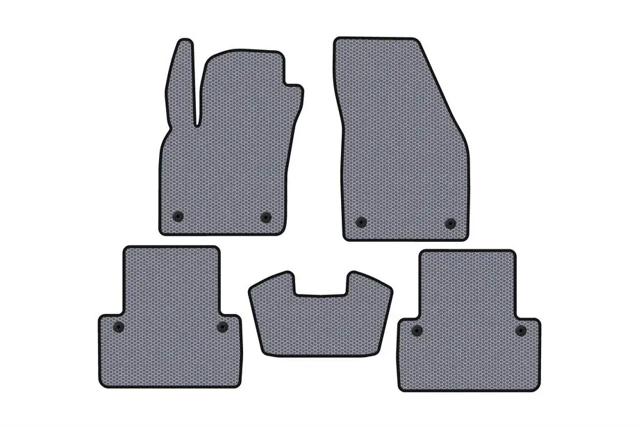 Volvo V50 2004–2012 Gumijas salona paklāji Carsuit (2007-2012, SW, pelēki) Image
