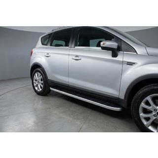 Sānu pakāpieni Tayga Grey (2 gab., alumīnijs) foto 1
