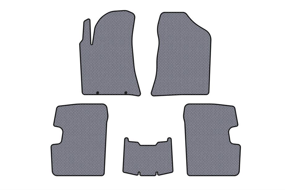 BYD F3 2013–2015 Carsuit gumijas paklājiņi (SD, pelēki) Image