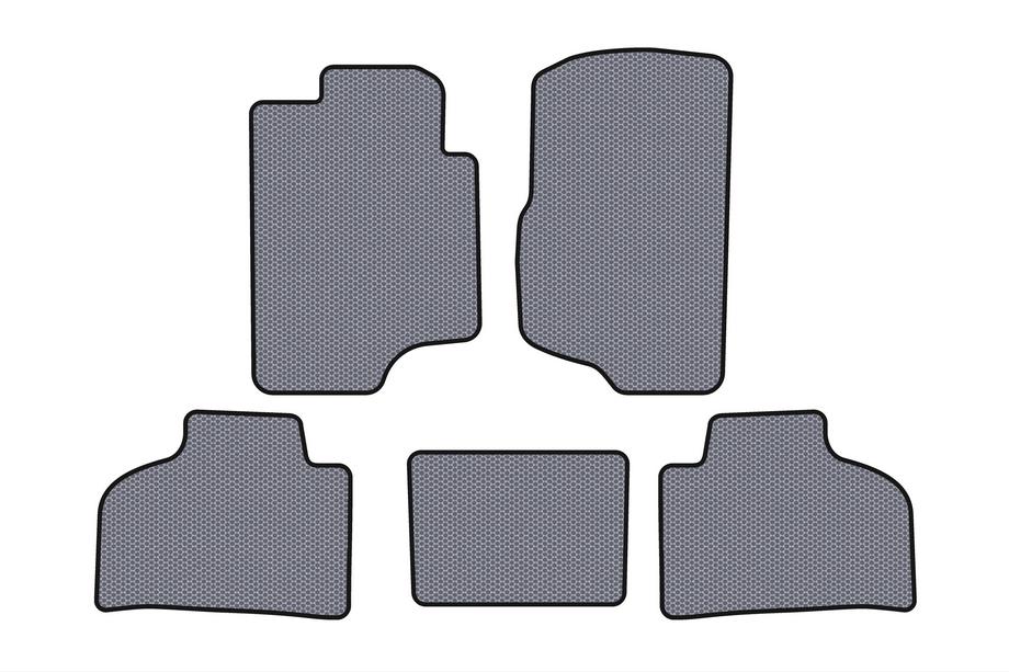 Chevrolet Silverado 2007–2013 Gumijas salona paklājiņi Carsuit (Pelēki) Image