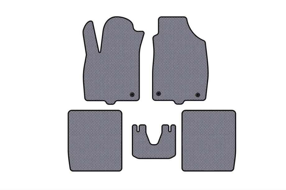 Fiat Panda 2003–2011 Gumijas salona paklājiņi Carsuit (Pelēki) Image
