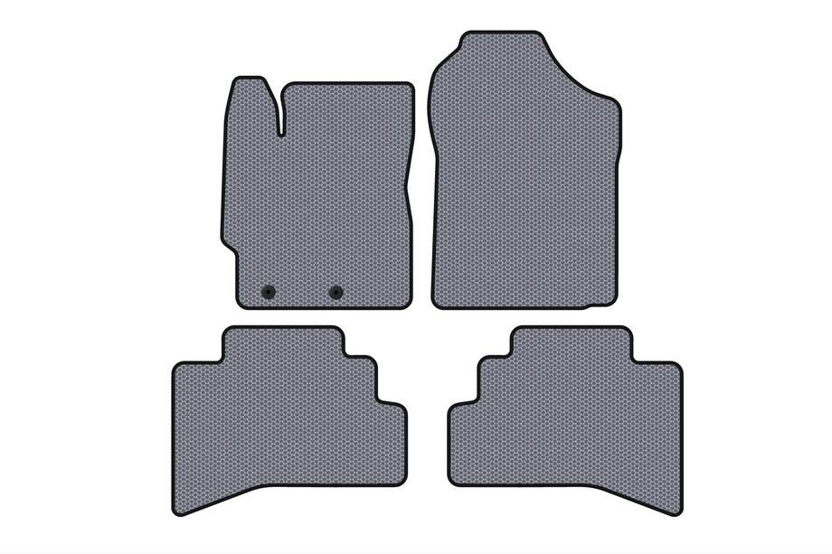 Toyota Prius C 2012–2019 Gumijas salona paklājiņi Carsuit (Pelēki) Image