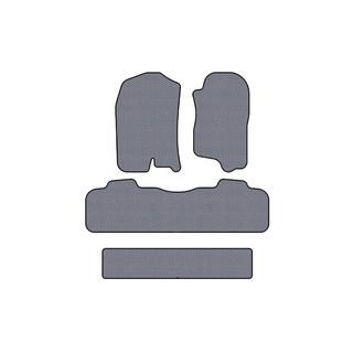 Gumijas salona paklājiņi Carsuit (3 rindas, 2007-2014, pelēki) Chevrolet Tahoe 2007–2014 foto 1