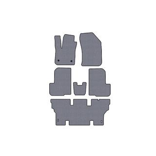 Gumijas paklājiņi Carsuit (3 rindas, 7-vietīgs, pelēks) Dacia Lodgy 2012–2022 foto 1