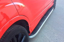 Ford Kuga/Escape 2013–2019 Sānu sliekšņi Tayga Grey (2 gab., alumīnijs) foto 6