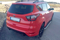 Ford Kuga/Escape 2013–2019 Sānu sliekšņi Tayga Grey (2 gab., alumīnijs) foto 11