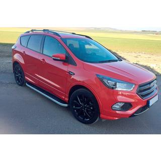 Sānu sliekšņi Tayga Grey (2 gab., alumīnijs) foto 2