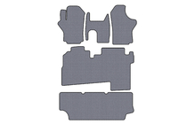 Hyundai H200, H1, Starex 1998–2007 Gumijas salona paklāji Carsuit (2004-2007, 3 rindas, 8-vietīgs, pelēks) foto 1