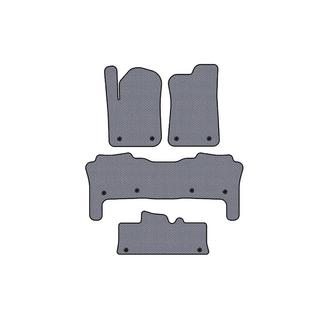 Gumijas paklājiņi Carsuit (3 rindas, pelēki) Infiniti QX56 2010–2013 foto 1