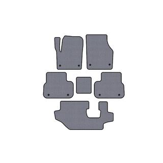 Gumijas salona paklāji Carsuit (2014-2019, 3 rindas, pelēks) Land Rover Discovery Sport 2014– foto 1