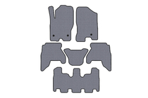 Nissan Pathfinder R51 2005–2014 Gumijas salona paklāji Carsuit V1 (3 rindas, pelēks, 2010-2014) foto 1