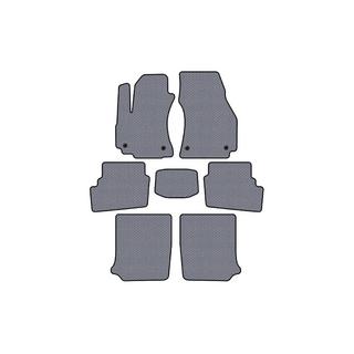 Gumijas paklājiņi Carsuit (3 rindas, 2003-2005, 7-vietīgs, pelēks) Opel Zafira A 1998–2005 foto 1