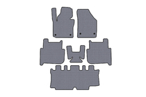 Volkswagen Touran 2003–2010 Gumijas salona paklājiņi Carsuit (3 rindas, 2006-2010, 7-vietīgs, pelēks) foto 1