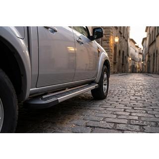 Sānu pakāpieni RedLine V1 (2 gab., alumīnijs) foto 1
