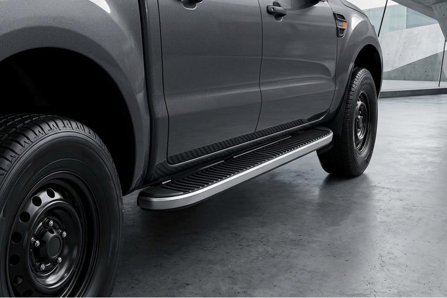 Ford Ranger 2007–2011 Sānu pakāpieni Tayga Grey (2 gab., alumīnijs) Image