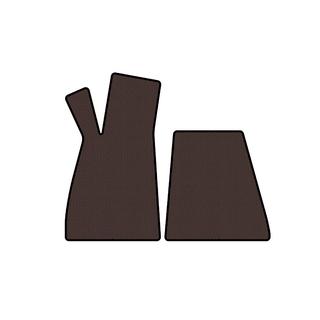 Carsuit gumijas paklājiņi (Roadster, brūni) Smart 1998–2007 foto 1