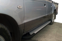 Ford Ranger 2007–2011 Sānu pakāpieni Allmond Grey (2 gab., alumīnijs) foto 1