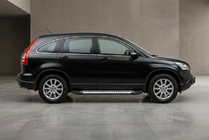 Honda CRV 2007–2011 Sānu sliekšņi Line (2 gab., alumīnijs) foto 1