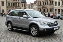 Honda CRV 2007–2011 Sānu pakāpieni Tayga Grey (2 gab., alumīnijs) foto 1
