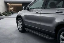 Honda CRV 2007–2011 Sānu sliekšņi RedLine Black (2 gab., alumīnijs) foto 1