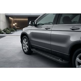 Sānu sliekšņi RedLine Black (2 gab., alumīnijs) Honda CRV 2007–2011 foto 1