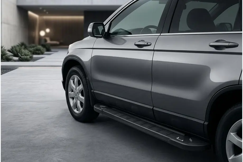 Honda CRV 2007–2011 Sānu sliekšņi RedLine Black (2 gab., alumīnijs) Image
