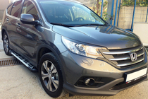 Honda CRV 2012–2016 Sānu sliekšņi Sunrise (2 gab., alumīnijs) foto 1