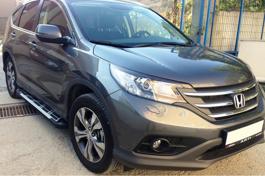 Honda CRV 2012–2016 Sānu sliekšņi Sunrise (2 gab., alumīnijs) Image