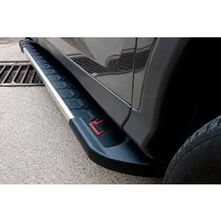 Sānu pakāpieni RedLine V1 (2 gab., alumīnijs) foto 1